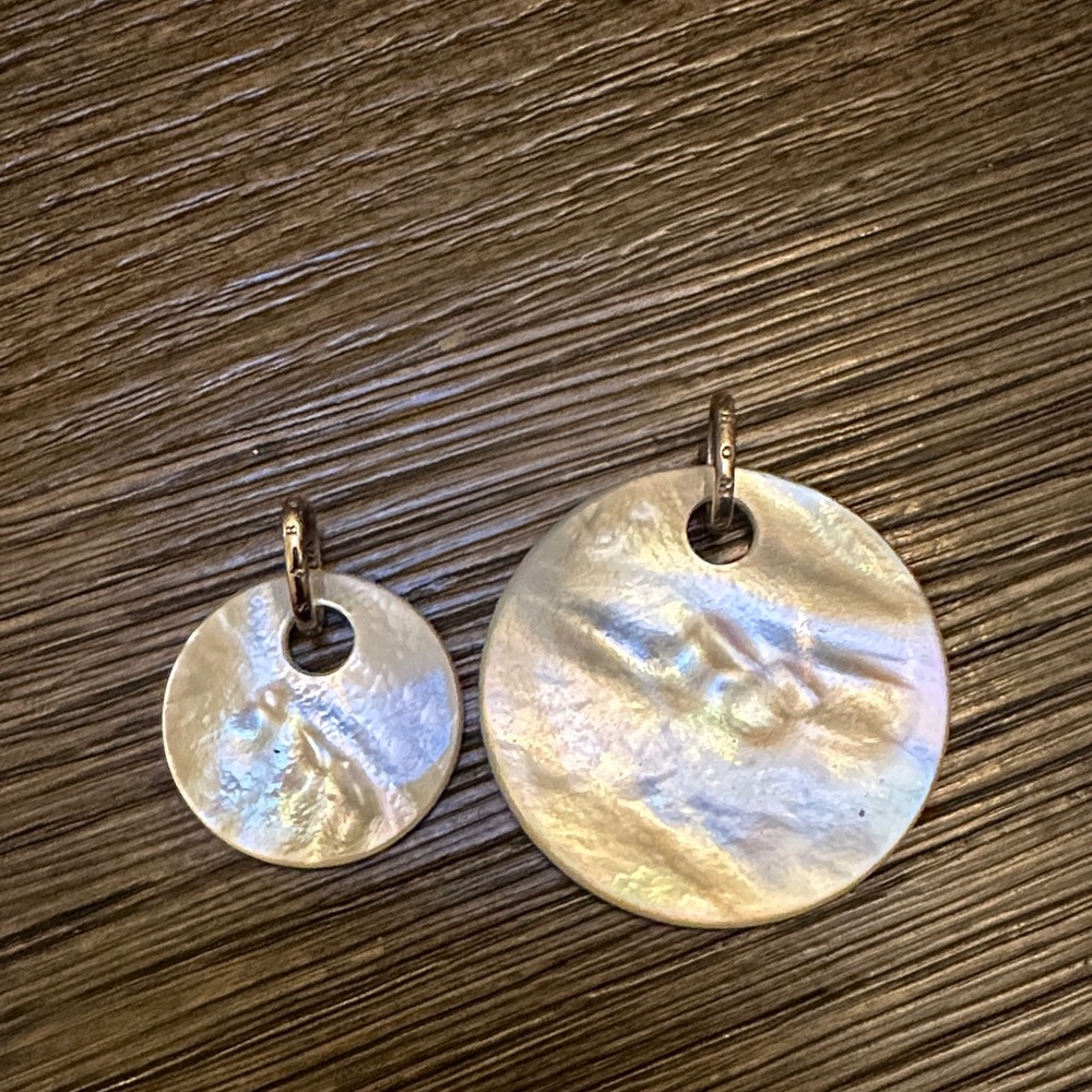 Elegant Mother of Pearl pendants